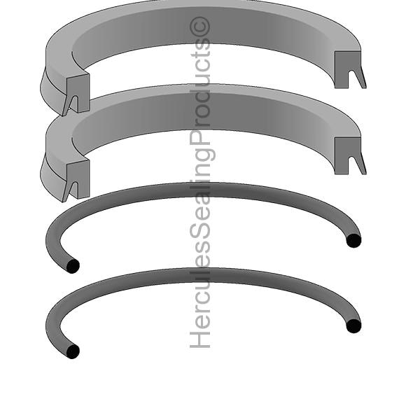 Atlas - After Market Parts Hydraulic Cylinder Repair Kit- ATLAS 2.5 BORE APK25-000 - main
